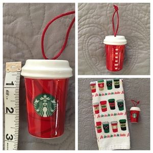 Starbucks Christmas Coffee Cup Ornament